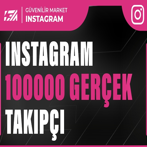  100000 İnstagram Gerçek Takipçi - KEŞFET